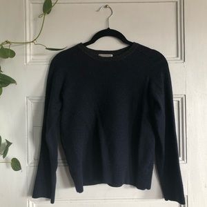 GAP Merino Wool Pullover Sweater (Navy & Gray)